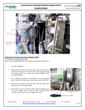 Level Sensor (Analog) Module Replacement (AS008)