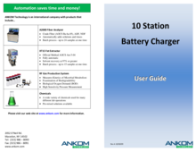 ANKOM 10 Station Battery Charger