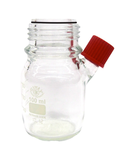 RF36 Bottle w/O-ring & Septum 100ml