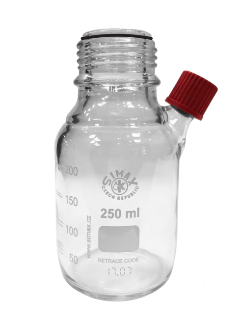 RF37 Bottle w/O-ring & Septum 250ml