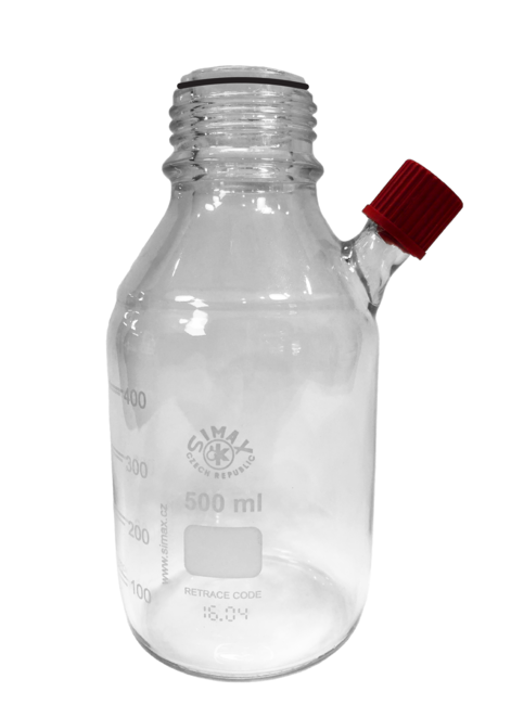  RF38 Bottle w/O-ring & Septum 500ml