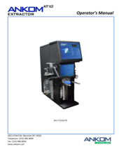 XT10 Extractor Operator's Manual