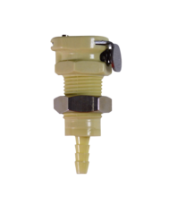 8193 Coupling 1/8 w/Shutoff
