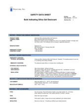 SDS-Silica Gel Desiccant