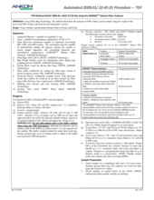 2009.01 Procedure (automated - TDF)