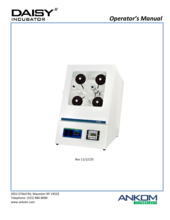 DAISY Incubator Operator's Manual