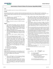 Neutral Cellulase plus Gamanase Method