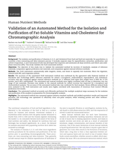 ANKOM Validation Vitamins Cholesterol, J AOAC Int, 2025, 108-3, p412-421.pdf