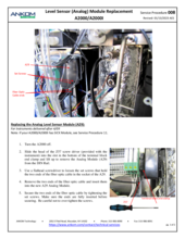 Level Sensor (Analog) Module Replacement (AS008)