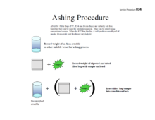 Ashing Procedure (AS034)