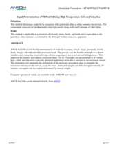 Crude Fat Abstract