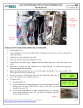 Level Sensor Analog Cable and Glass Tip Replacement (DES009)