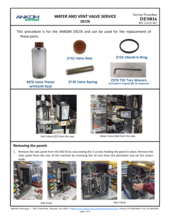 Water Vent Valve Service (DES016)