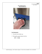 Fuse Replacement (DES025)