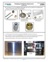 Packing and Agitator Replacement (A200/A200I) (FS004)
