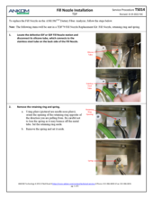Fill Nozzle Installation (TS014)
