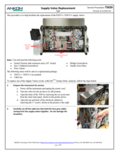 Supply Valve Replacement (TS020)