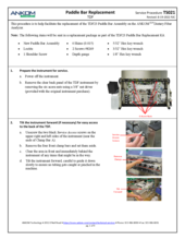 Paddle Bar Replacement (TS021)