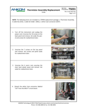Thermistor Replacement (TDF98)