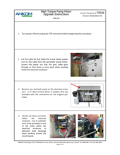 High Torque Pump Motor Upgrade Instructions (TS036)