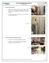 Drain Manifold Replacement (X5S005)