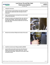 Level Sensor Tip and Fiber Optic Replacement (Digital) (X5S011)