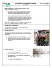 Instrument and Components Cleaning (X5S017)