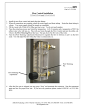 Flow Control Installation (XTS009)