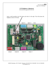 LCD Brightness Adjustment (XTS011)