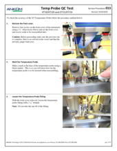 Temp Probe QC Test (XTS013)