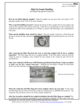 High Fat Sample Handling (XTS014)